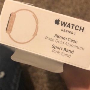 Rose Gold Apple Watch Series 1! 💗